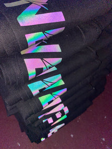 Black Denim *Reflective*