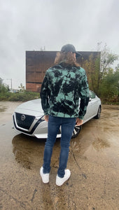 Denim Tie Dye Jacket